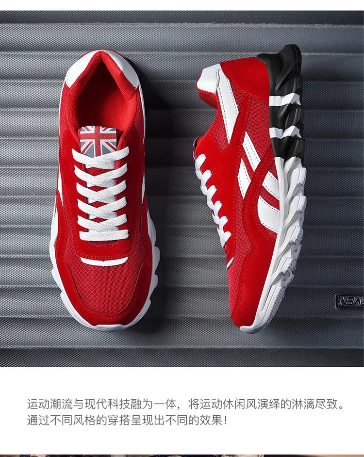 New Men's and Women's Running Shoes Breathable Casual Sneakers Anti-slip Vibration Comfortable Outdoor Sprots Walking Shoes36-48