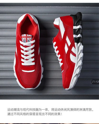 New Men's and Women's Running Shoes Breathable Casual Sneakers Anti-slip Vibration Comfortable Outdoor Sprots Walking Shoes36-48