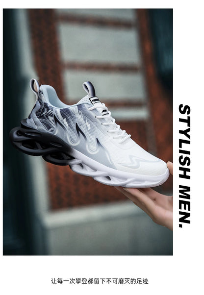 Men Running Shoes Breathable Mesh Sports Shoes Cushion Casual Sneakers Lightweight Comfortable Tennis Shoes﻿ Athletic Footwear