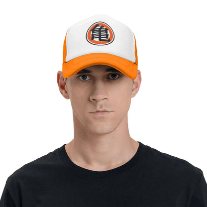 DBZ Turtle Japanese Anime Goku Trucker Cap Adult Dragon Ball Hat Sun Hats Dad Hat Adjustable Snapback Caps Mesh Baseball Cap, Produit gaming premium Fraquane