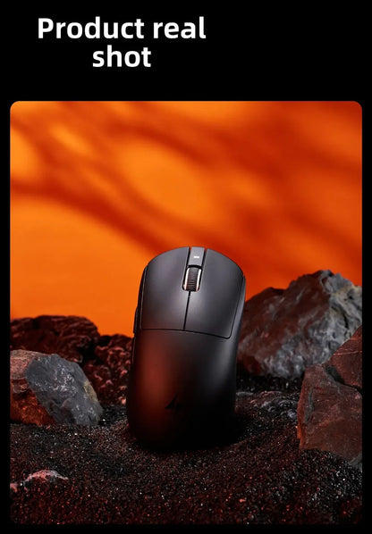 Bezprzewodowa mysz gamingowa Bluetooth ATK Dragonfly A9, ergonomiczna konstrukcja, szybka reakcja, PAW3950 Ultra, 800mAh, lekka, 8KHz, e-sportowa