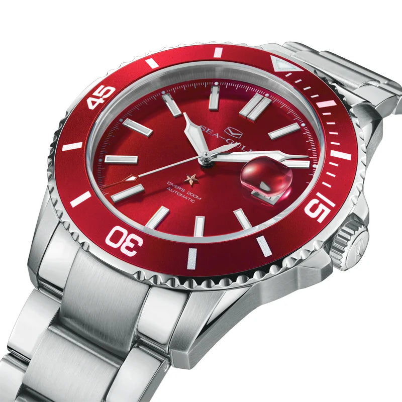 Seagull relogio masculino Men Watch 200m Diving Business Waterproof Fashion Automatic Mechanical Watch Ocean Series 816.32.1523