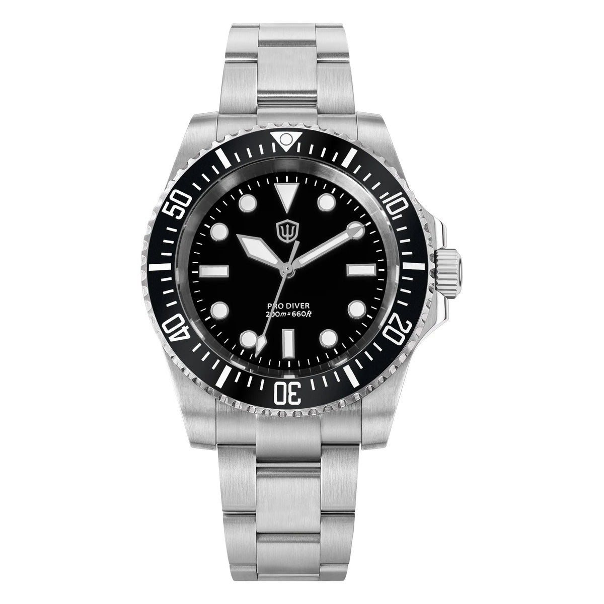 Watchdives WD1680Q V2 VH31 Sweep Quartz Movement Watch Luxury Top Brand Sapphire Stainless Steel 20Bar Waterproof Men Watches