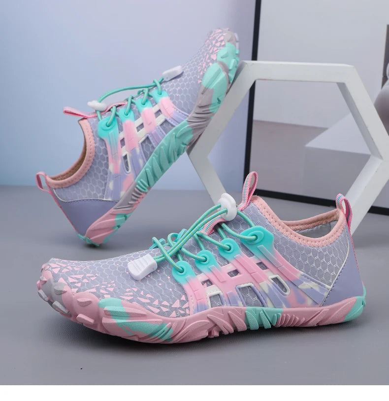 Aqua Shoes Barefoot Beach Shoes Adults Kids Gym Outdoor Training Footwear Unisex Quick-Drying Breathable Sneakers Size 28-46