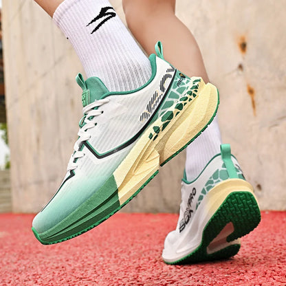 Men's Sports Shoes New Marathon Casual Sports Lightweight Running Shoes Youth Comfortable Mesh Cushioning Outdoor Fitness Shoes