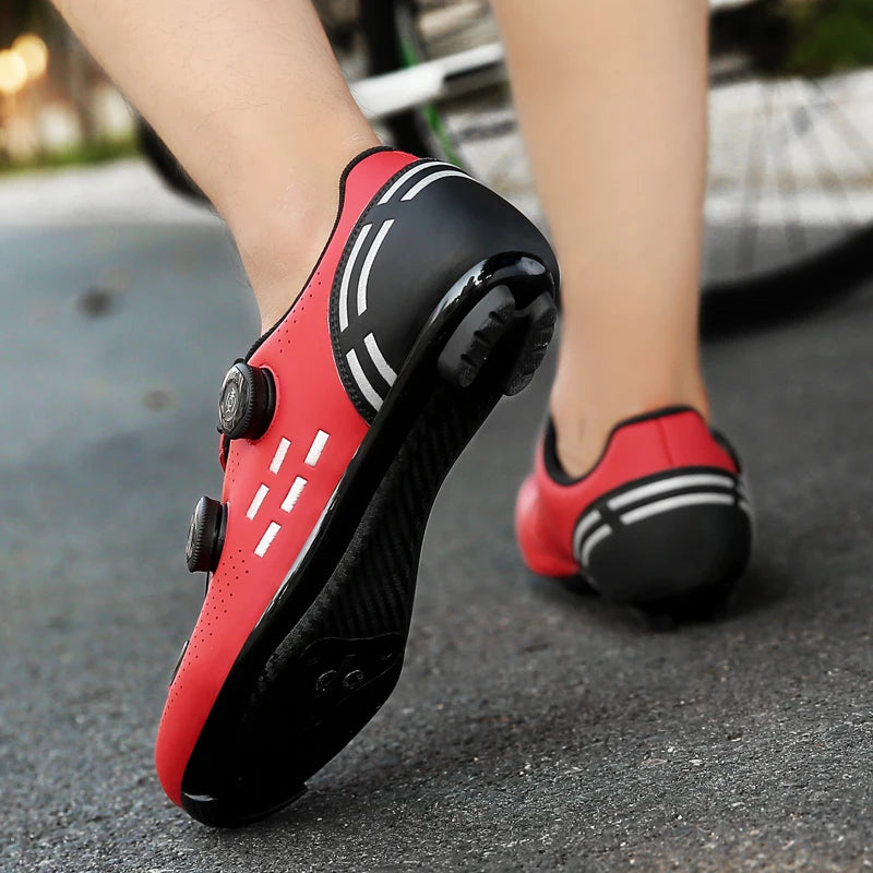 High-Quality Cycling Shoes Men's SPD Self-Locking Racing Bicycle Sports Shoes Women's MTB Mountain Non-Slip Cycling Shoes 36-47