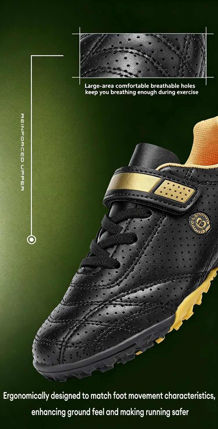 Buty piłkarskie dla chłopców, niskie, letnie, oddychające, sportowe, treningowe, na świeżym powietrzu, młodzieżowe, do gry na sztucznej murawie