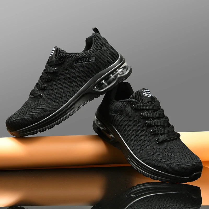 Male Sneakers 2025 New Sports Casual Fashion Breathable Men's Shoes  Light Running Sneakers Comfort Large Size Mens Running Shoe
