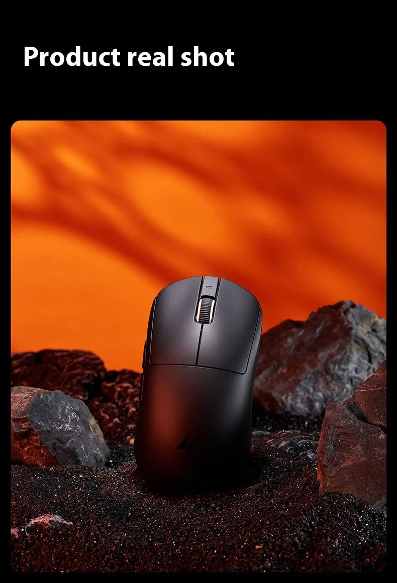 Rato Gaming Sem Fios ATK A9 Plus A9/A9 SE/A9 Pro Tri-Mode 8K Leve A9 Ultimate E-sports PC Presente Personalizado