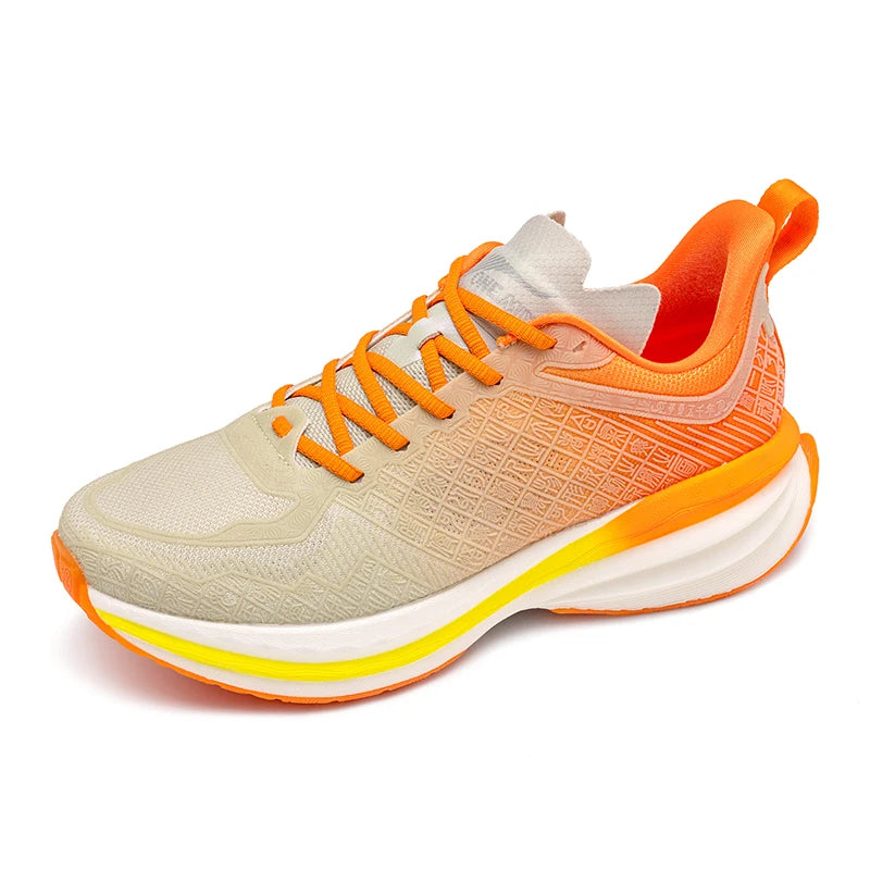 ONEMIX Chinese Sports Shoes New Shock-absorbent Men Running Shoes Non-slip Breathable Lightweight Outdoor Women Sneaker