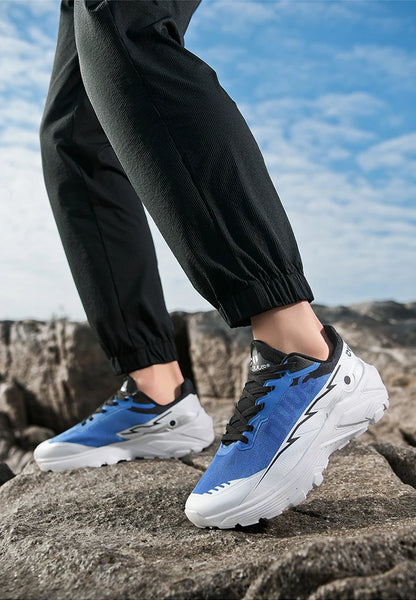 Men's Off-Road Running Shoes Spring and Summer Outdoor Power Grip Sports Shoes Breathable Trail Running Shoes for Women