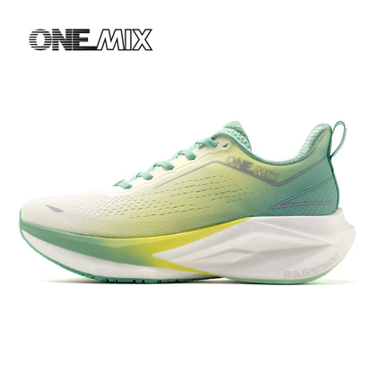 ONEMIX Men Running Shoes Super Lightweight Outdoor Athletic Training Jogging Sneakers Anti-Slip Wear-Resistant Walking Footwear