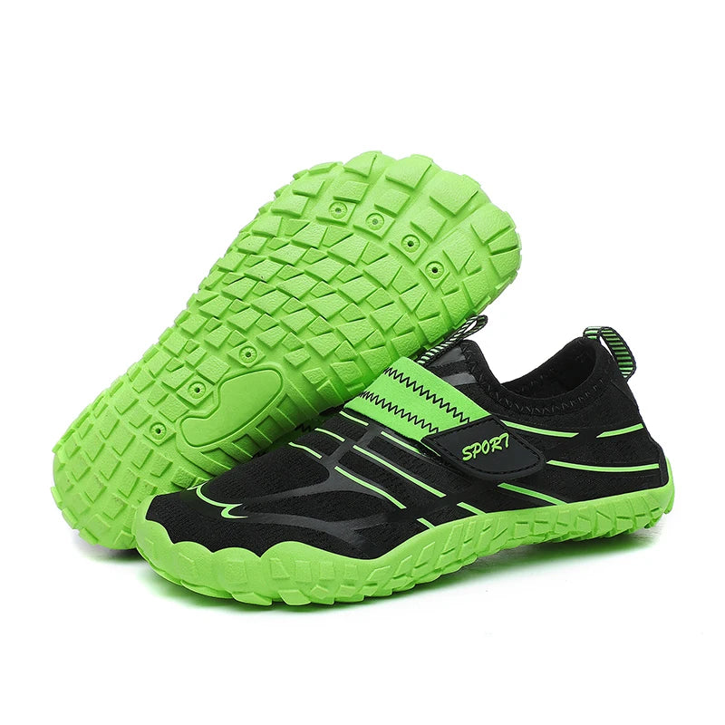 Buty do pływania dla dzieci, szybkoschnące buty plażowe, buty wodne dla chłopców i dziewczynek, buty sportowe do chodzenia boso, trampki do brodzenia, sandały dla dzieci do nurkowania, wędkowania i surfowania