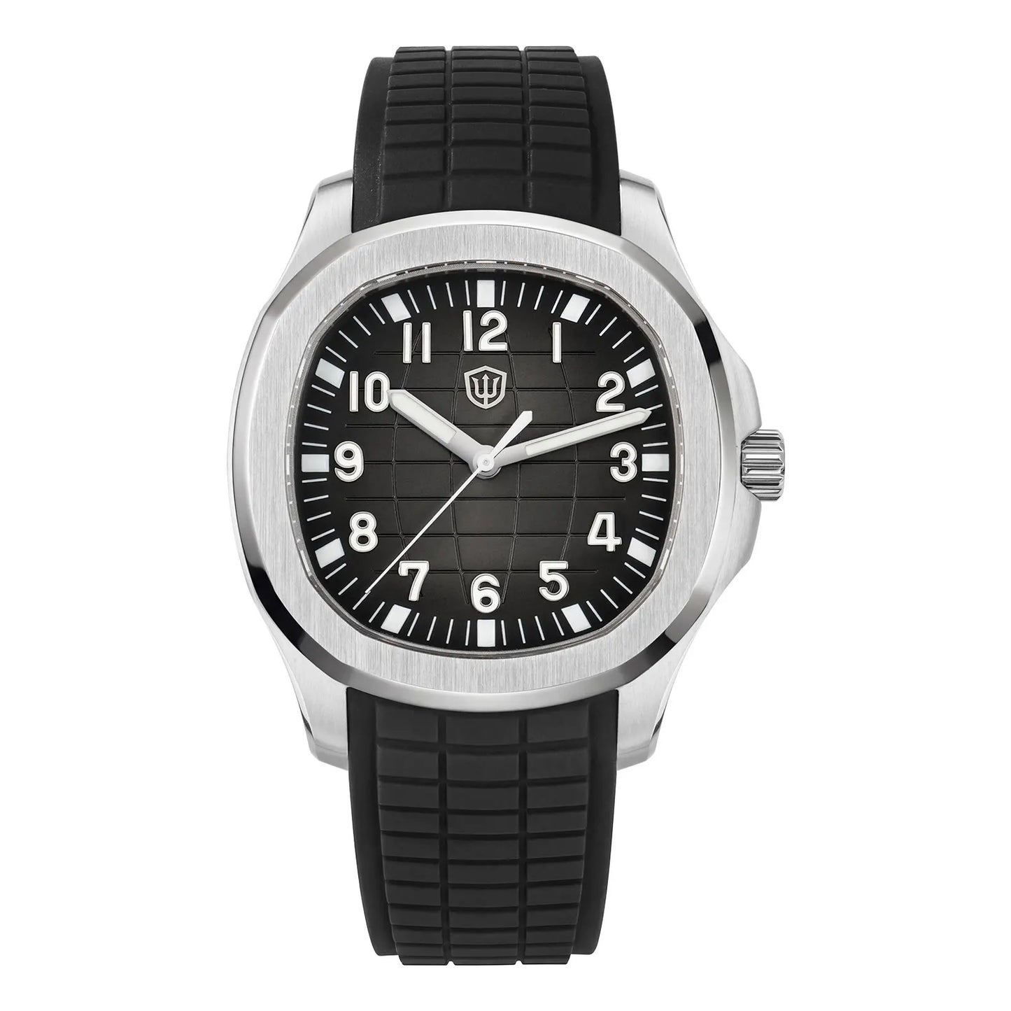 Watchdives WD008 38mm Dive Men Watch VH31 Sweep Second Quartz Movement Sapphire Super Luminous 100m Waterproof Watches