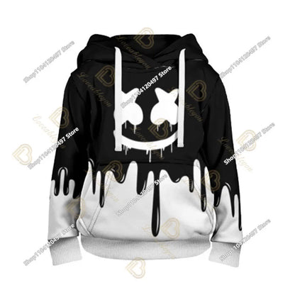 Children's Clothing Fortnite Cosplay Hoodie Sweatshirt Battle Ikonik Man Sleeve Costume Christmas Pullover Stress Shirt Clothes