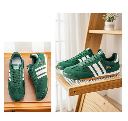 Men's Lightweight Forrest Gump Shoes, Soft Surface Non-Slip Sneakers, Retro Versatile Casual Shoes