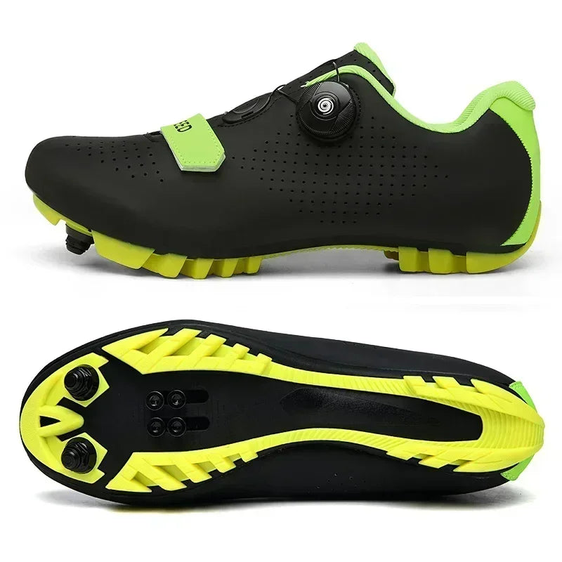 New Men Cycling Sneaker Shoes with Cleat Road Mountain Bike Racing Women Bicycle Spd Unisex Mtb Shoes Zapatillas Ciclismo Mtb