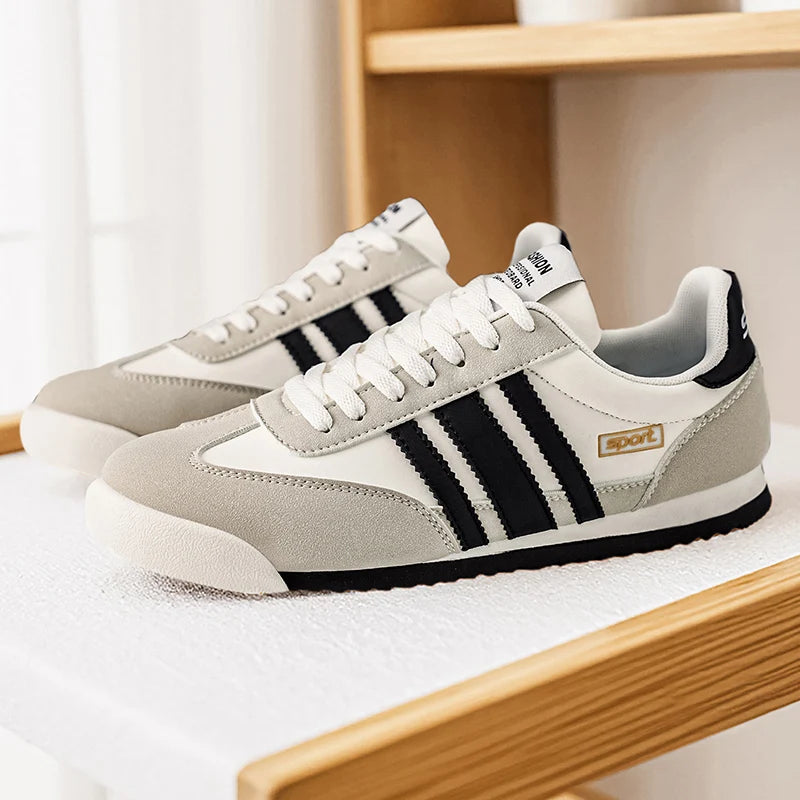 Men's Lightweight Forrest Gump Shoes, Soft Surface Non-Slip Sneakers, Retro Versatile Casual Shoes