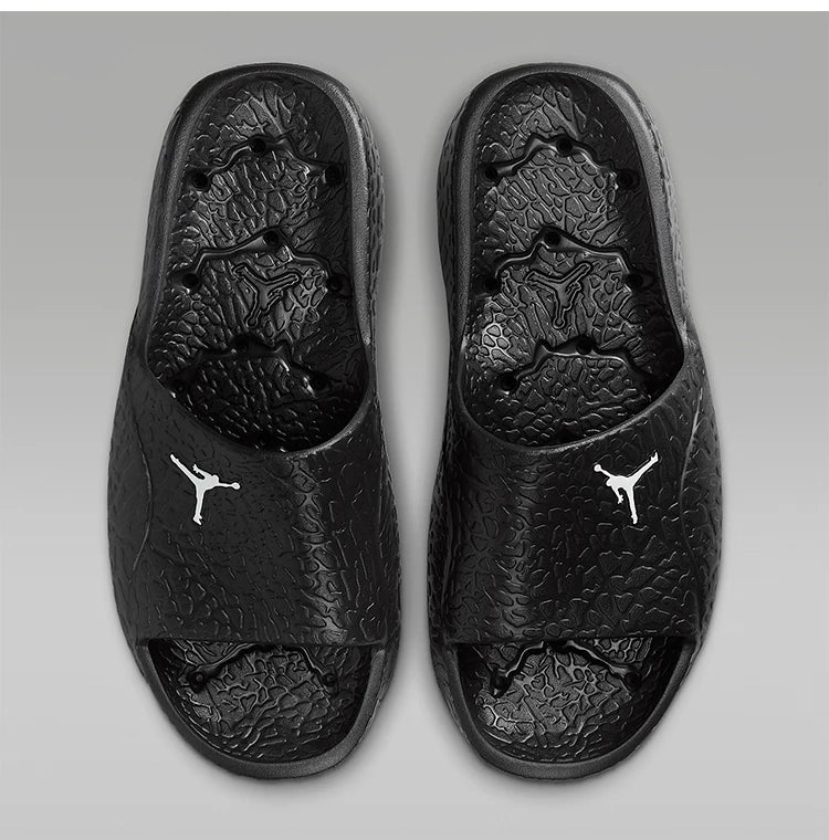 Nike Genuine Jordan Men's Crack Texture Bath Sandals HQ2163-001