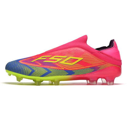 Men Soccer Shoes Cleats FG/TF Professional Original Women Football Boots Society Grass Indoor Training Unisex Non Slip Sneakers