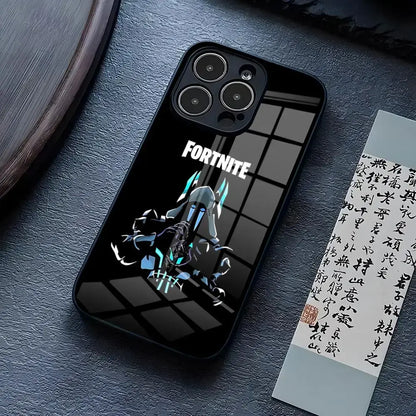 Custodia per telefono B-Battle-R-Royales-F-FortniteS per iPhone 17 Pro Max 15 Pro 14 12 11 13 Mini X XR XS 16 Plus SE, cover in vetro