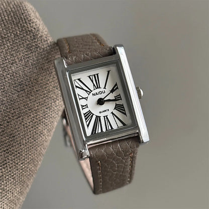 Hot Sale Women Watch Fashion Leather Strap Quartz Wristwatches Luxury Roman Dial Girl Ladies Gift Watch Relojes Para Mujer