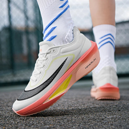 Mens Running Shoes Autumn Breathable Marathon Professional Lightweight Sneakers Flat Comfortable Casual Tennis Shoes for Men