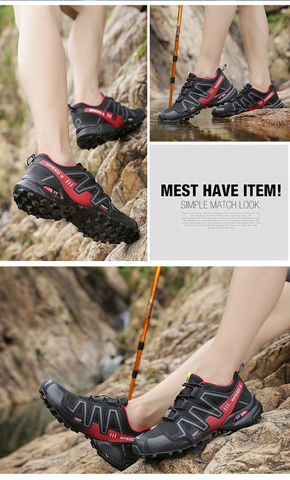 Men Hiking Boots Winter Mountain Safety Outdoor Breathable Wear Resistant Climbing Timberland Unisex Comfortable Male Sneaker