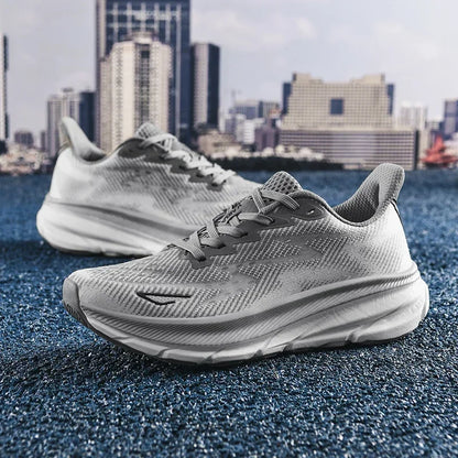 Ténis desportivos casuais 2025 para corrida, outdoor, confortáveis para primavera/verão, antiderrapantes, unissexo para homem e mulher, sapatilhas de treino macias para homem