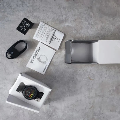 Garmin Forerunner 265 Basic Style Smart Sports Watch, 1.3 Inch Amoled Screen, Activity Monitor