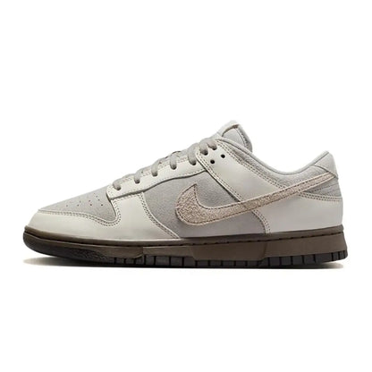 Nike Dunk Low Pink and White Colorway Low-Top Retro Casual Sneakers Durable Skate Shoes for Women DD1873-112