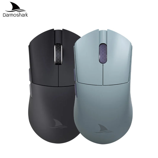 Mysz gamingowa Darmoshark M3Pro 2.4G BT Wireless Tri-Mode, sensor PAW3395, N52840, 26000DPI, dla dużych dłoni, sterownik makr, do gier