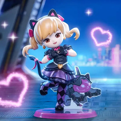 POP MART Overwatch Play of The Game Series Blind Box Mystery Box Toys Kawaii Ornaments Figurines Home Decor Desktop Model Dolls