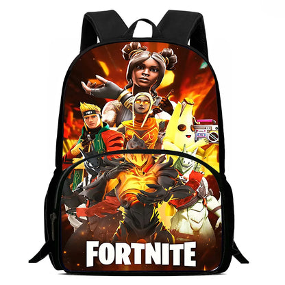 Hot Game Design Child Backpacks F-FortniteS Lunch Bag Pencil Case Pupil Large Capacity School Bags For Boy Girl Best Gift