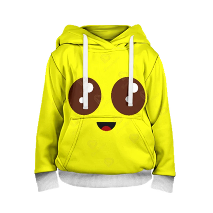 Sweatshirt Fortnite para Crianças Victory Royale 3D com Capuz Estampado para Homem, Mulher e Criança, Pullover Streetwear Gaming para Presentes de Aniversário
