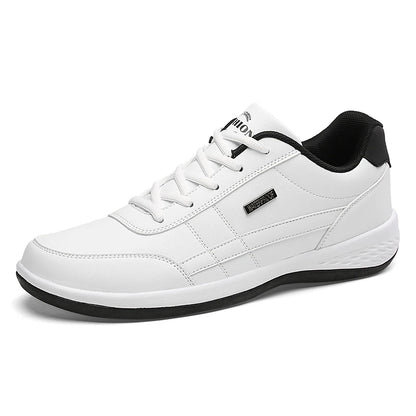 New Men's Four Seasons Waterproof Walking Shoes Casual Men Leather Sports Shoes Non-Slip Camping Shoes Shoes Men's Tennis Shoes