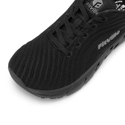 FitVille Wide Toe Box Shoes for Men Cushioned Well Extra Wide Width Shoes Non Slip Wide Lightweight Breathable Running Shoes