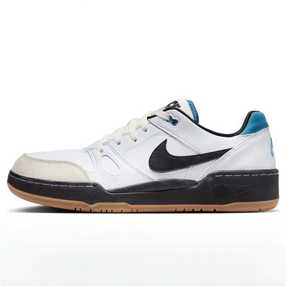 Nike Ful Force Low-Top Skate Shoes Men's Black/White/Blue HJ7262-100