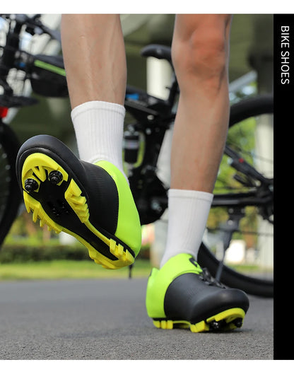 Cycling Sneakers Breathable MTB Shoes Men Women Trail Mountain Bicycle Riding Shoes Sport Road Bike Shoes Spd Pedal Cycle Shoes