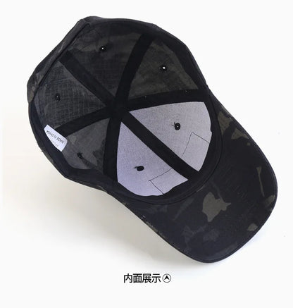 Men Camouflage Baseball Cap Camo Hat Camouflage Outdoor Sports Cap Camo Tactical Cap Hunting Fishing Hat for Men Women