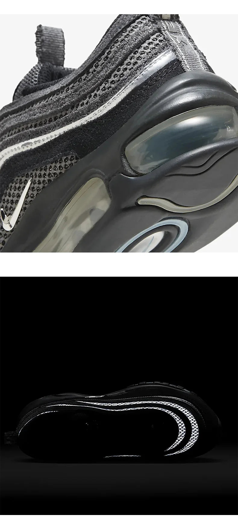 Nike äkta sommarsneakers för damer, andningsbara och vardagliga, FD4613-001