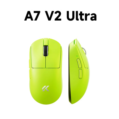 MCHOSE A7 V2 Rato Gaming Sem Fios Leve, Dupla Taxa de Polling de 8,000Hz, PAW3950 TI, Rato Gaming, Esports e Escritório