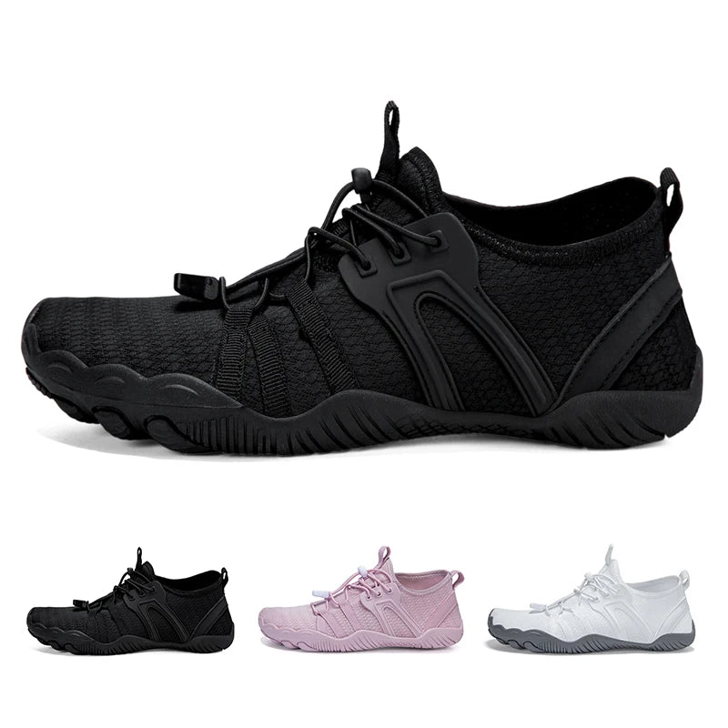 Summer Unisex Swimming Shoes Outdoor Beach Sandals Water Sports Five-Finger Upstream Shoes Quick-Drying And Non-Slip