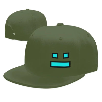 Videoigra Geometry Dash, bejzbol kape snapback, muške i ženske kape, podesive kape, hip hop bejzbol kapa, casquette
