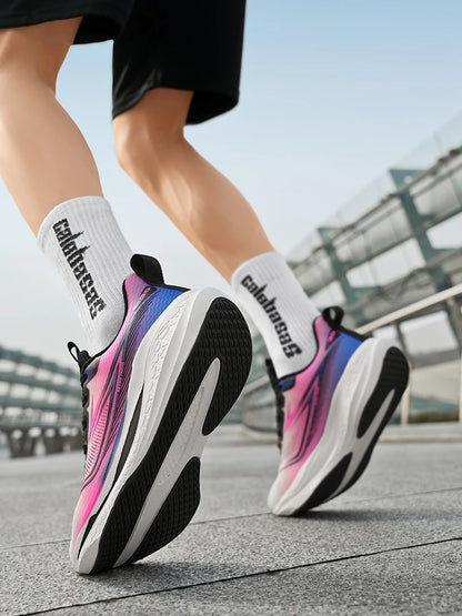 Men's Large Size Sports Shoes Outdoor Hiking Running Comfortable Casual Versatile Fashionable Training Shoes for Couples