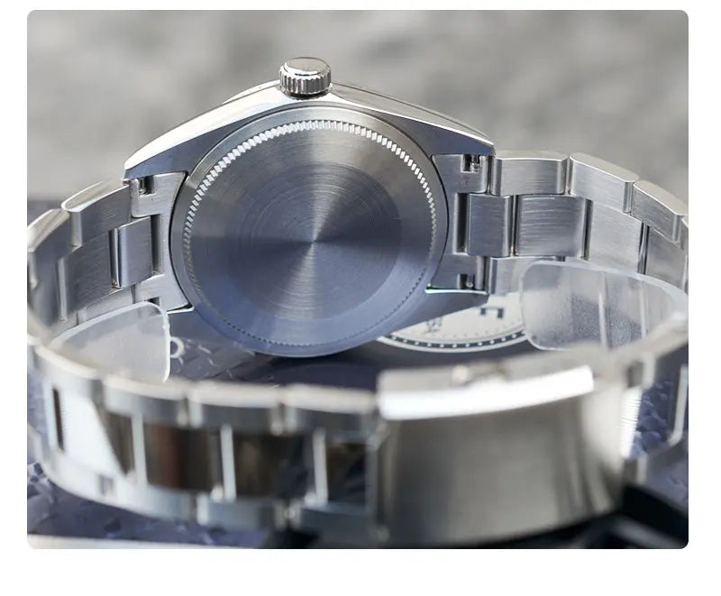 Baltany Men Automatic Watch 39MM Mechaical Wristwatch Bubble Sapphire 20ATM Waterproof C3 Luminous NH38 / SW200