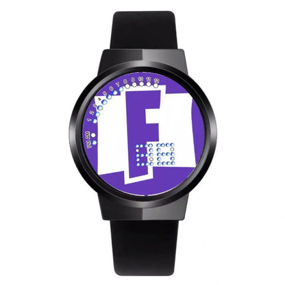 Orologio Fortnite Cute Fashion Cartoon personalizzato Kawaii Touch con luce notturna LED, orologio elettronico per studenti, regalo per amici