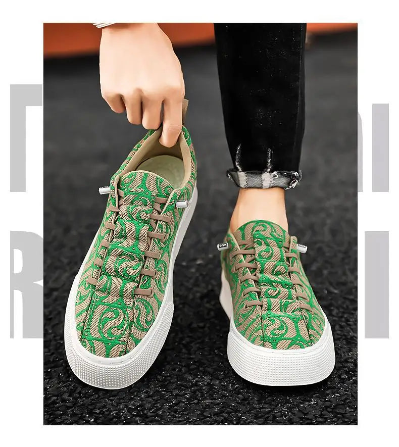 designer shoes black sneakers Male running walking shoes Frenulum free canvas summer shoes 2024 trend Men's luxury sneakers