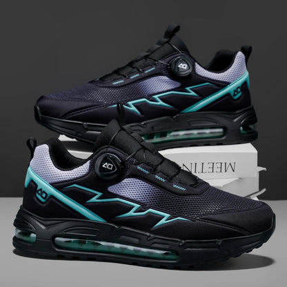Spring & Summer Men's Running Shoes  Outdoor Hiking,Wear-Resistant Trail Shoes with BOA Closure,Breathable Sports & Casual Style
