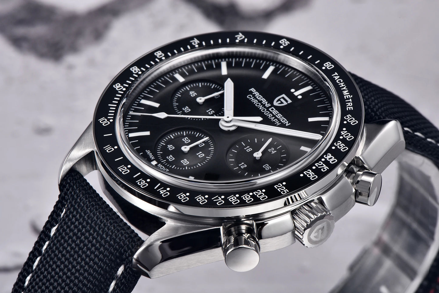 PAGANI DESIGN 2026 New CK2988 Moon Watches Retro Top Luxury Quartz Watch For Men Sapphire glass Speed Chronograph Wristwatch Men